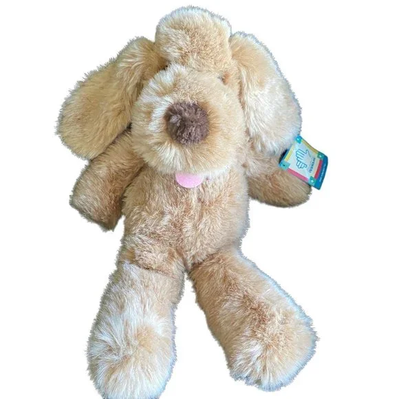 Vintage Applause Plush Puppy Golden Brown 1988 Hound Dog 16 Stuffy Long Ears 80s - Picture 2 of 13